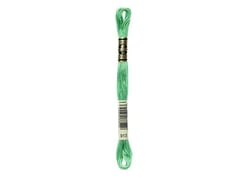 Fil à broder DMC - Mouliné spécial - Vert jade n°913