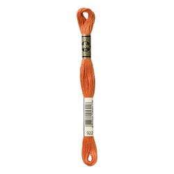 Fil à broder DMC - Mouliné spécial - Terracotta n°922