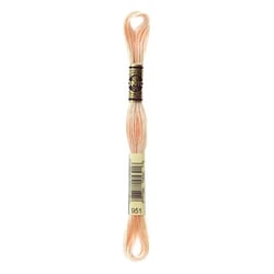 Fil à broder DMC - Mouliné spécial - Beige cachemire n°951