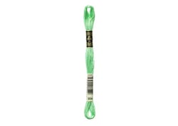 Fil à broder DMC - Mouliné spécial - Vert rizière n°954