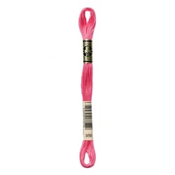 Fil à broder DMC - Mouliné spécial - Rose fluo n°956