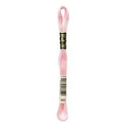 Fil à broder DMC - Mouliné spécial - Rose dragée n°963