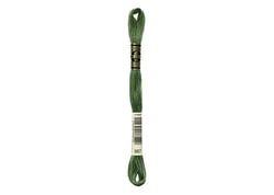 Fil à broder DMC - Mouliné spécial - Vert basilic n°987
