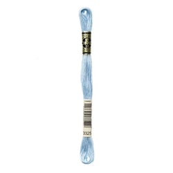 Fil à broder DMC - Mouliné spécial - Bleu d'azur n°3325