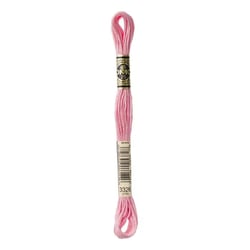 Fil à broder DMC - Mouliné spécial - Rose églantine n°3326