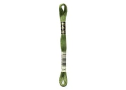 Fil à broder DMC - Mouliné spécial - Vert scarabée n°3347