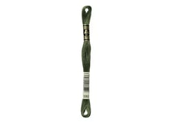 Fil à broder DMC - Mouliné spécial - Vert figuier n°3362