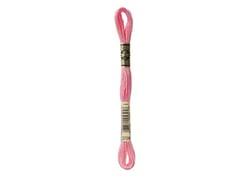 Fil à broder DMC - Mouliné spécial - Rose Azalée n°3708