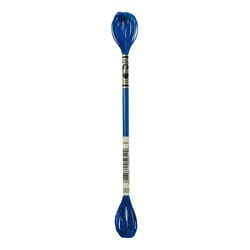Fil à broder DMC - Mouliné effet lumière - Bleu Gentiane E825