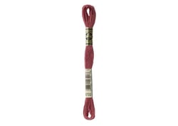 Fil à broder DMC - Mouliné spécial - Bois de rose foncé n°3722