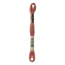 Fil à broder DMC - Mouliné spécial - Or rose n°3778