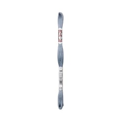 Fil à broder DMC - Coton Retors Mat - Bleu orage 2125
