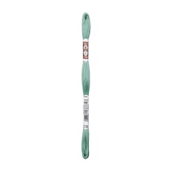 Fil à broder DMC - Coton Retors Mat - Vert 2136