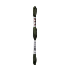 Fil à broder DMC - Coton Retors Mat - Vert romarin 2140