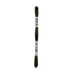Fil à broder DMC - Coton Retors Mat - Vert sous-bois 2141