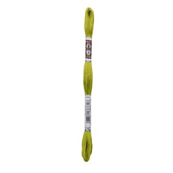 Fil à broder DMC - Coton Retors Mat - Vert absinthe 2142
