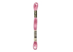 Fil à broder DMC - Mouliné spécial - Oeillet de poète rose n°3806