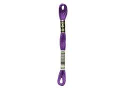 Fil à broder DMC - Mouliné spécial - Violet métallique n°3837