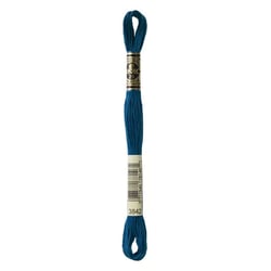 Fil à broder DMC - Mouliné spécial - Bleu de Prusse n°3842