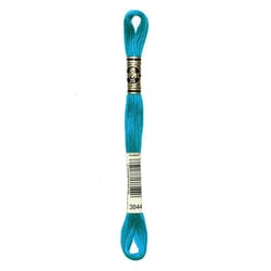 Fil à broder DMC - Mouliné spécial - Bleu lagon n°3844