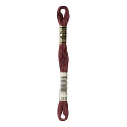 Fil à broder DMC - Mouliné spécial - Brun rosé n°3858