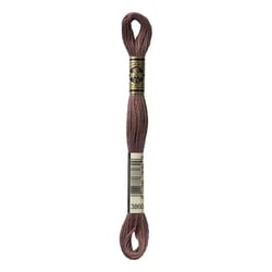 Fil à broder DMC - Mouliné spécial - Taupe foncé n°3860