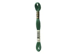 Fil à broder DMC - Mouliné spécial - Vert pinède n°505