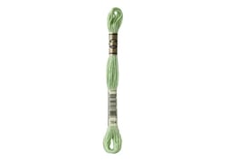 Fil à broder DMC - Mouliné spécial - Vert pistache n°164