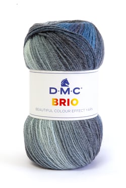 Pelote de fil à tricoter - DMC - Brio - Blue 417