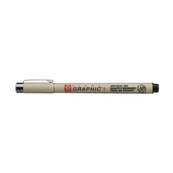 Feutre Pigma Graphic noir pointe ogive 1mm