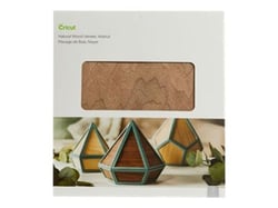 Lot de 2 placages de bois Cricut™ - Noyer - 30,5 x 30,5 cm