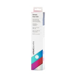 Lot de 3 thermocollants Cricut Joy Xtra™ - Smart Iron-On™ - Couleurs assorties - 24,1 x 30,5 cm