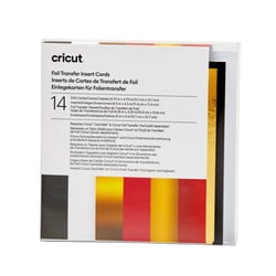 Lot de 14 inserts de cartes Foil Cricut™ - Royal Flush - 11,4 x 16,2 cm