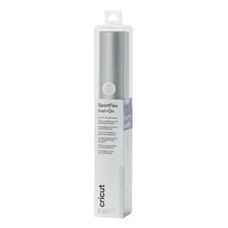 Thermocollant Cricut - SportFlex Iron-On - Cricut - Argent - 30 x 61 cm