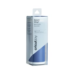Vinyle amovible Cricut Joy™ - Smart Vinyl™ - Bleu vivide - 13,9 x 121,9 cm