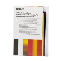 Lot de 12 inserts de cartes Foil Cricut™ - Royal Flush - 11,4 x 16,2 cm