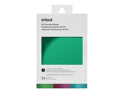 Lot de 24 feuilles transfert Foil Cricut™ - Jewel - 10,1 x 15,2 cm
