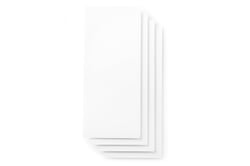 Lot de 4 vinyles permanents inscriptibles Cricut Joy™  - Smart Label™ – Transparent - 14 x 33 cm