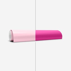 Vinyle permanent avec changement de couleur activé par le froid Cricut™ - Rose - 30,5 x 61cm