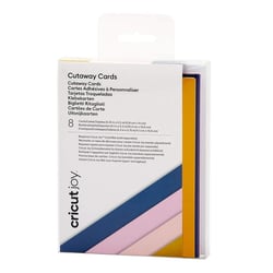 Lot de 10 cartes adhésives à personnaliser Cricut Joy™ - Pastel - 10,8 x 14, cm