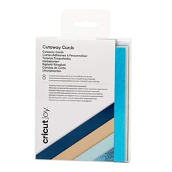 Lot de 8 cartes adhésives à personnaliser Cricut Joy™ - Marina - 10,8 x 14, cm