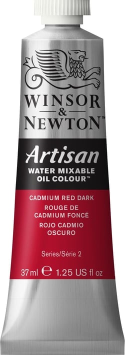 Huile hydrosoluble Artisan - 37 ml - Rouge de cadmium foncé