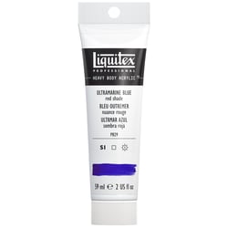 Tube 59 ml de peinture acrylique Liquitex Heavy Body série 1 - Outremer français - Extra-fine