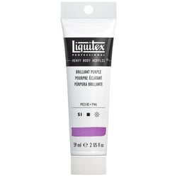 Tube 59 ml de peinture acrylique Liquitex Heavy Body série 2 - Pourpre brillant - Extra-fine