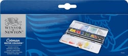 Aquarelle fine Cotman - Boîte Blue box - 12x 1 demi-godet