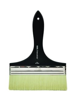 Brosse large plate manche court taille 8