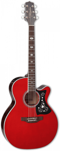 Takamine GN75CE - Guitare folk électroacoustique - Dreadnought - Wine Red