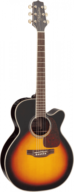Takamine GN71CE - Guitare folk électroacoustique - Auditorium cutaway - Brown Sunburst