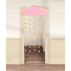 Rideau en papier - Oh Baby Girl - Amscan 