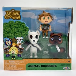 Nintendo Set de 3 Figurines Animal Crossing
